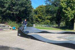 Erkelenz: Pumptrack am ehemaligen Skatepark eröffnet
