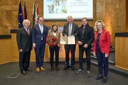 Preisverleihung der Klüh-Stiftung im Rathaus Düsseldorf
